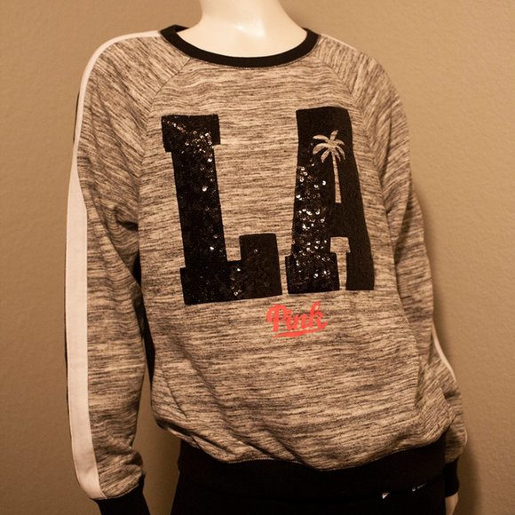 PINK Victoria's Secret LA Bling Sweatshirt - Picture 1 of 4